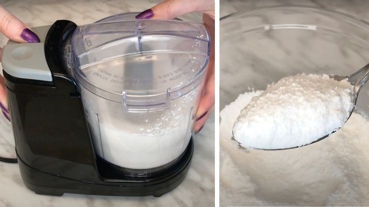 How to Make Powdered Sugar at Home from Granulated Sugar
