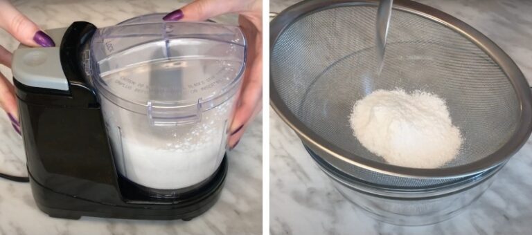 How to Make Powdered Sugar at Home from Granulated Sugar