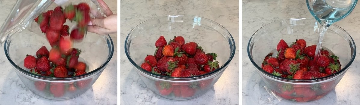 The Right Way to Wash Strawberries