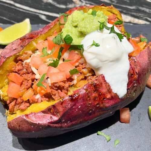 taco sweet potatoes recipe