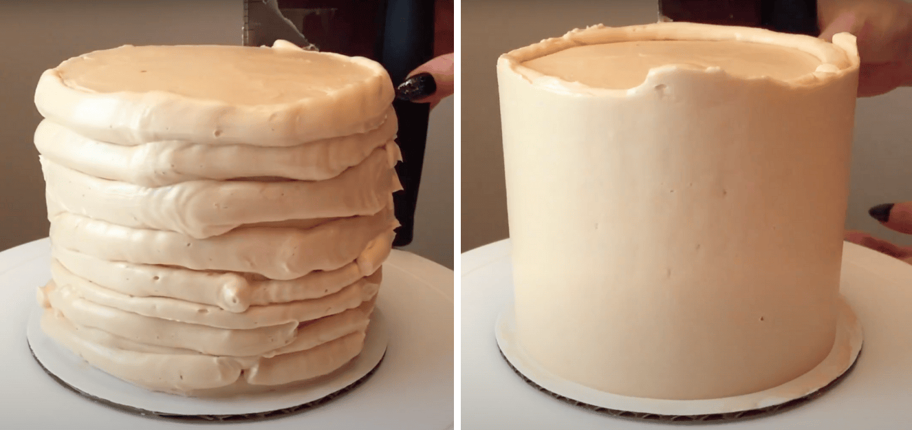 The Easiest Technique To Achieve Sharp Edges On Buttercream