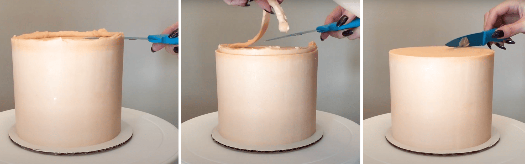 The Easiest Technique To Achieve Sharp Edges On Buttercream