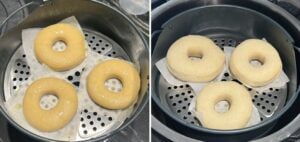 sourdough doughnuts in the air fryer