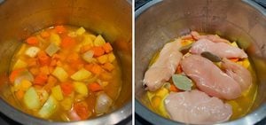 high protein fall soup making step 2