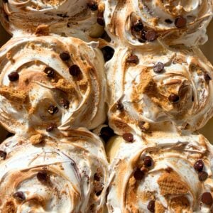 smores cinnamon rolls recipe